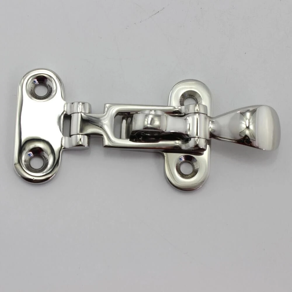 High Polished 316 Lash Boat Hasp, Stainless Steel Marine Parts Marine Hardware Rigging Hardware